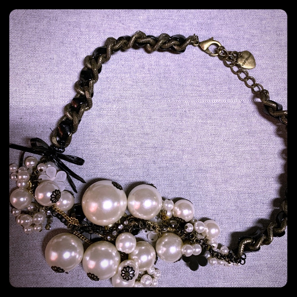 Betsy Johnston pearl necklace